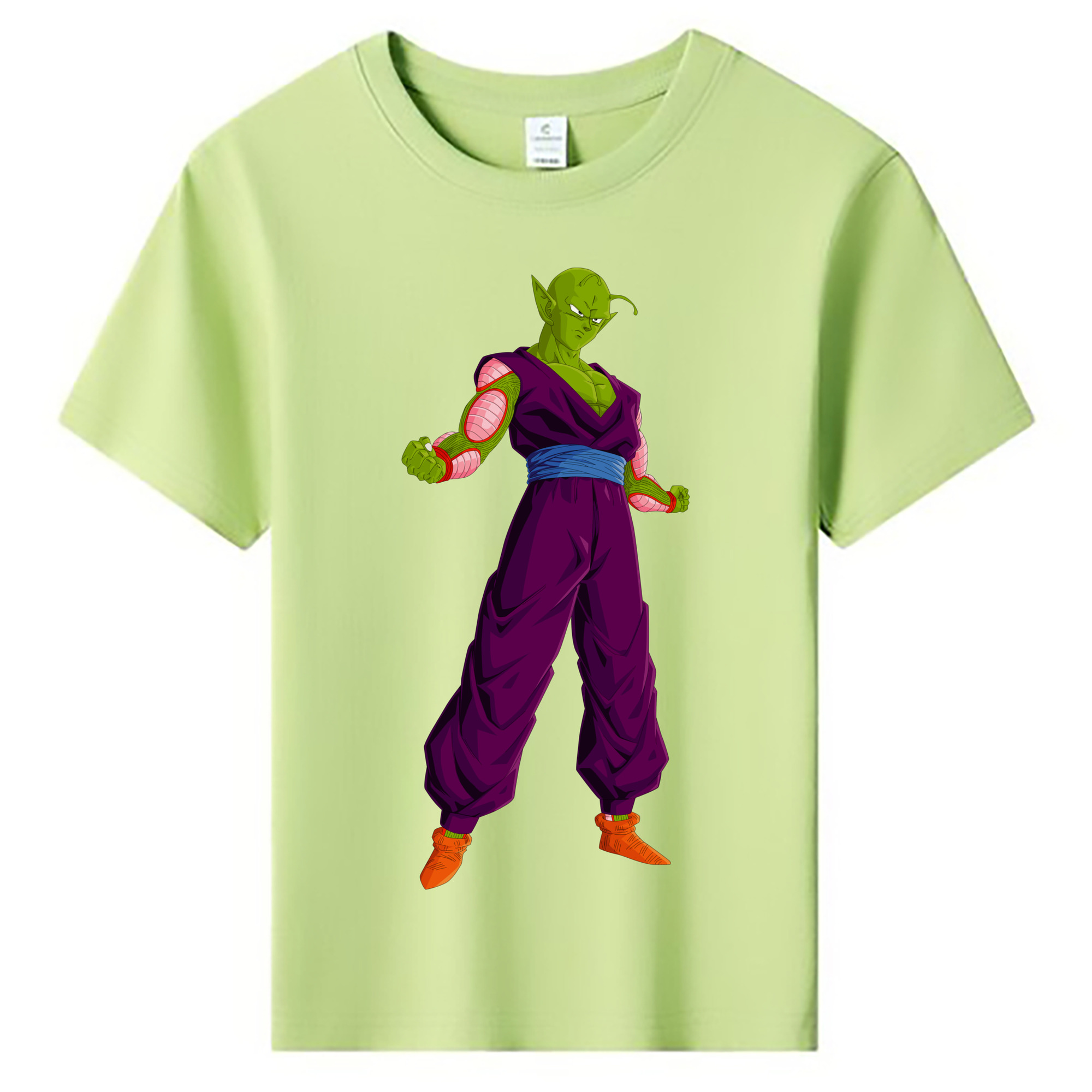（画像用） ドラゴンボール ピッコロ DRAGON BALL Piccolo 綿100％キッズTシャツ（フロントプリント）